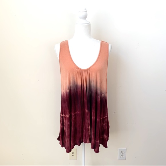Free People We The Free Sebastian Ombre Tank Top - Picture 1 of 7
